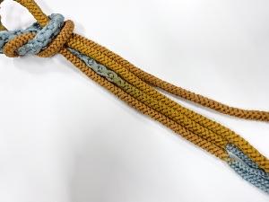 正絹　手組帯締め